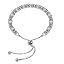 Byzantine Bolo Rhodium Plated Sliding