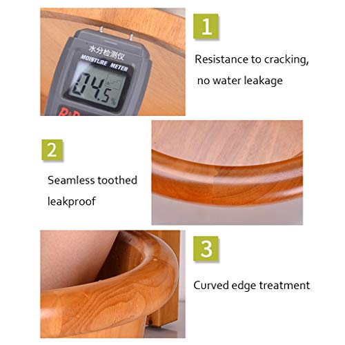 Spa para pies BABYCE de madera maciza 34cm miniatura 7