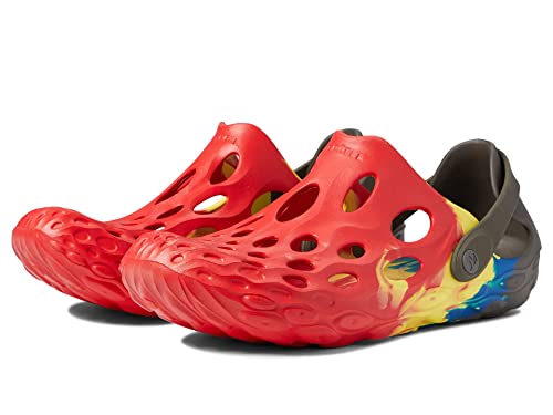 Merrell Merrell Men's Hydro Moc Drift Clog, Blue/HI VIZ/RED, 12 Medium