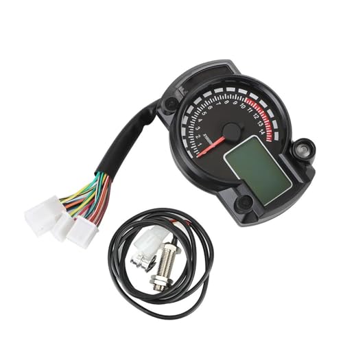 Compteur kilométrique moto universel LCD numérique pour remplacer un tableau défectueux