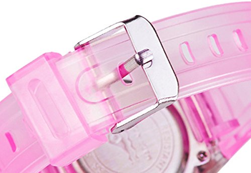 最安値 Synoke 子供 うで時計 女の子 デジタル スポーツウォッチ アラーム付き Led 受験 小学生 ジュニア ピンクの価格比較