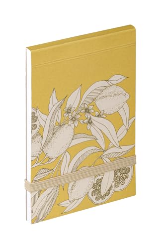 Clairefontaine 116347C - Jardin des Sens, Bloc shopping 8 x 12 cm, 50 feuillets unis détachables, fermeture à élastique, ass.