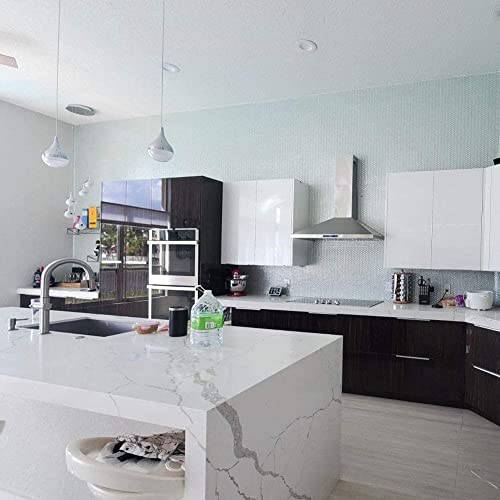 Diflart Mirror Glass Mosaic Tile Crystal Diamond Mosaic Tile Honed Silver Backsplash For Kitchen Bathroom Wall Tiles Pack Of 5 Sheets #TOP2