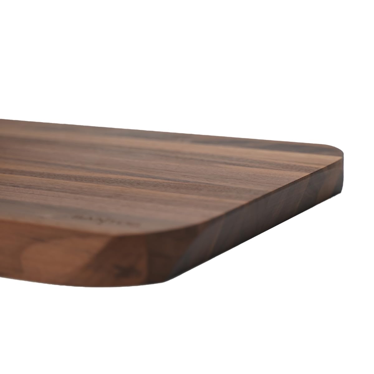 SANTOS Schneidebrett Walnussholz 50x30x3cm – Küchenbrett massiv & antibakteriell – Hackbrett & Servierplatte – edles Holzbrett Made in Italy