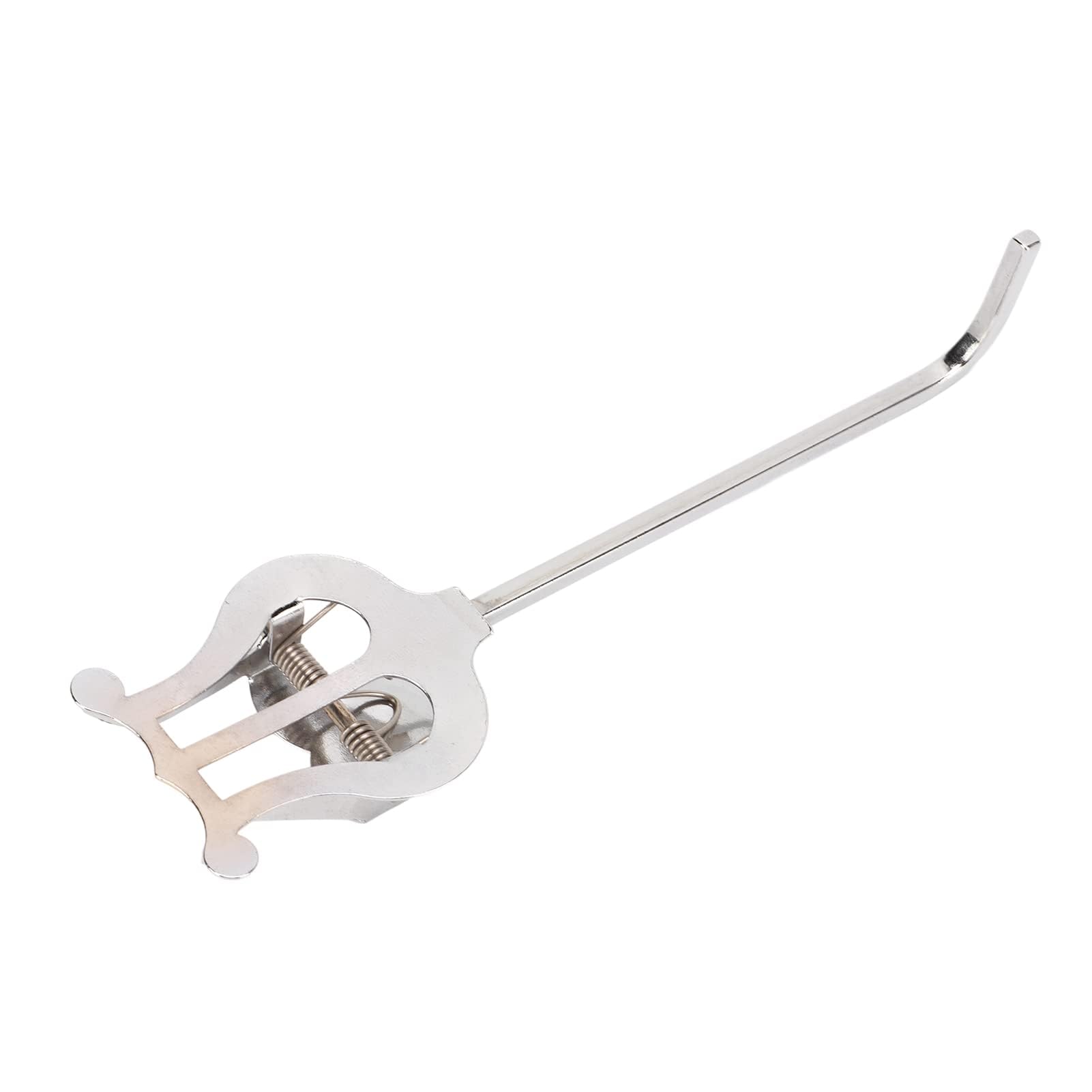 Lira de saxofón para banda de marcha, metal Banda de música partituras Clips Saxofón alto Lyre marcha Soporte portátil Sujetapáginas Horquilla con pinza saxofón para partituras Banda de música