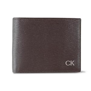 Calvin Klein Men’s RFID Leather Minimalist Bifold Wallet