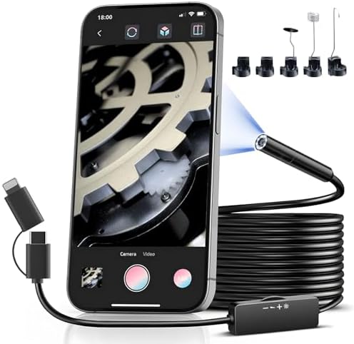 USB Endoscope Camera Depstech Endoscope Caera, HD Borescope