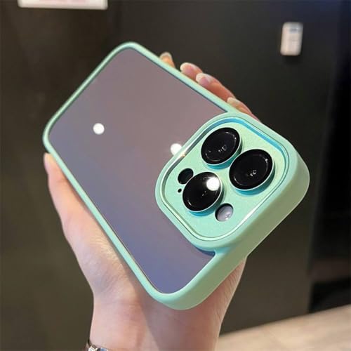 Étui de téléphone transparent en acrylique pour iPhone 12 Pro, protection caméra urbaine