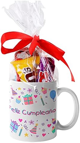 Tazas Feliz Cumpleaños con Chocolate, elige diseño, Regalos Origi...