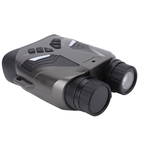 Digitales Fernglas mit 4K QHD 48MP Kamera, 3 -Zoll -Farbbildschirm -Ferngläser Videokamera mit 8X Digitalem Zoom, 4000 -mAh Wiederaufladbares Fernglas mit 1/4 Zoll (Black) (Brown)
