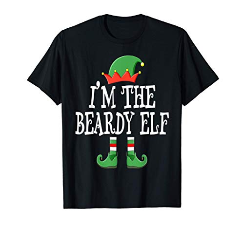 I'm The Beardy Elf Group Matching Family Christmas Camiseta