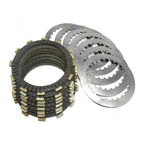 Disques friction embrayage moto Husaberg FE 250 FE03 acier 15 pièces