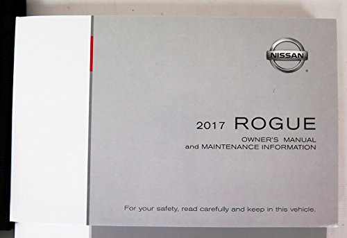 2017 Nissan Rogue Owners Manual Guide Book