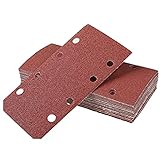 [Breites Anwendungsspektrum] Schleifpapier eignet sich zum Entrosten und Polieren von Metall, Holz, Kunststoff, Leder, Gummi, Glas usw. Zur Auswahl stehen die Größen P40, P80, P120, die die Schleifarbeiten erleichtern