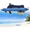 Foldable Electric Inflatable Jet Ski, with Diving Underwater Scooter,Brushless Motor 9Km/H,10000Mah/16000Mah Battery,Motorboat+500W10A