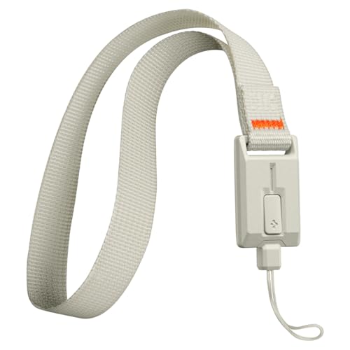 Spigen Wrist Strap [Classic LS], Diseño Monotono Premium, Sistema de Bloqueo Seguro, Correa de Mano/Muñeca Antipérdida y Antirrobo – Stone