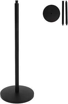Detachable Lantern Stand with Base Multifunctional Aluminum Alloy Outdoor Camping Lamp Stand Lightweight