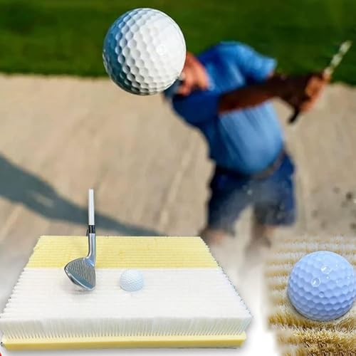 Tapis de bunker de golf réaliste pour progresser en sand chipping chez soi