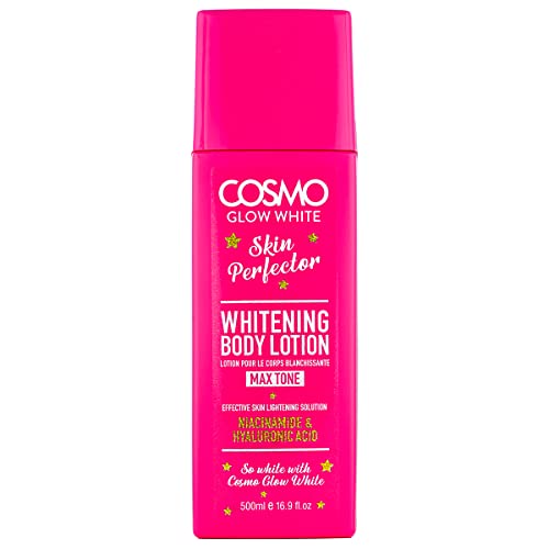 Cosmo Glow White Whitening Body Lotion 500ml | Skin Perfector | Effective Skin Lightening Solution | Skin Care | All Type Skin | For Men and Women