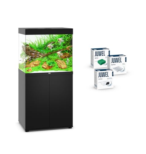 JUWEL Aquarium - Lido 200 Kombination schwarz Premium-Bundle