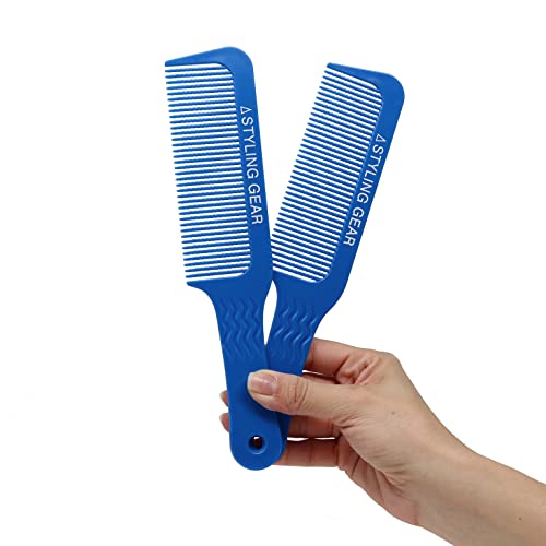 Peines para cabello Styling Gear 9.5 in azules 2 pzas miniatura 1