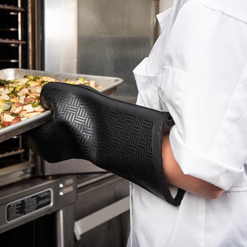 Gant de cuisine anti brûlure San Jamar FLEXGUARD OVEN MITT 15" - 6
