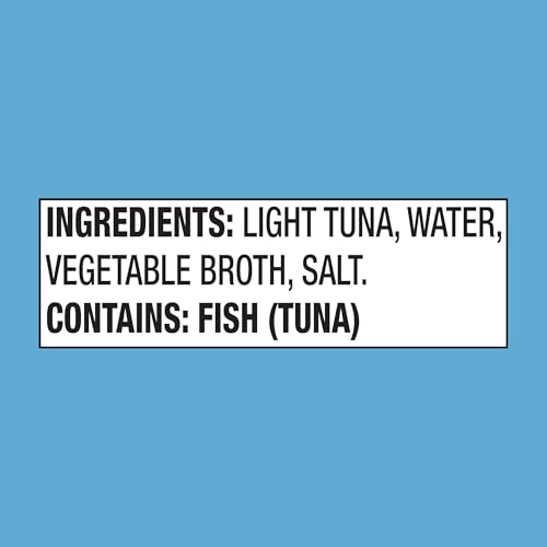 Image of StarKist Chunk Light Tuna in Water, 12 Oz, Pack of 24 | 16g Protein Per Serving, Wild Caught, Gluten Free, Soy Free, Perfect for Salads, Sandwiches