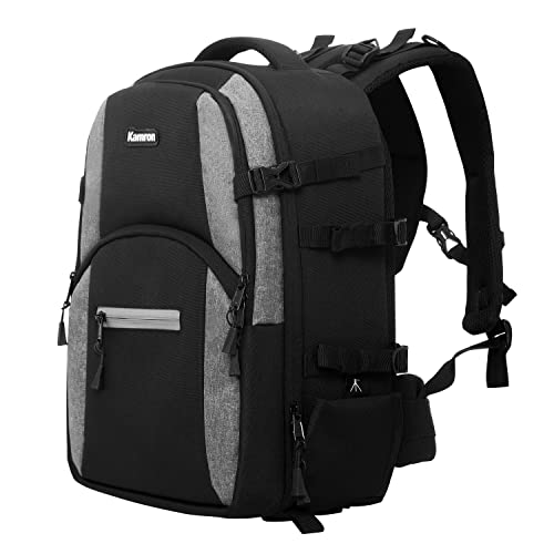 Kamron A91 Backpack Camera Bag with Laptop Compartment for DSLR Camera, Lenses, Tripod Monopod & Other Accessories