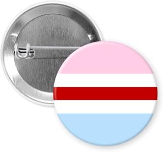 1 Pcs | 1.5 inch | Hijra - Metal Pin Back Button Badge | LGBTQAI+