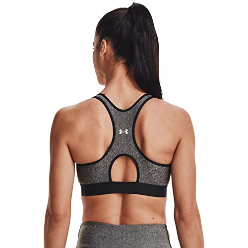 Image of Under Armour Women's Armour Mid Heathered Sports Bra