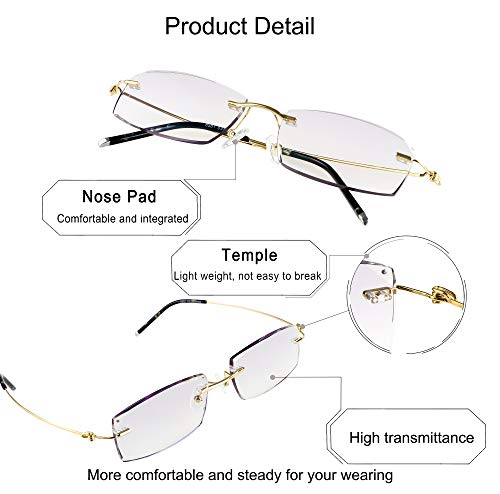 Image of YEIN Blue Light Blocking Glasses, Anti Eyestrain, TV Glasses for Women Men
