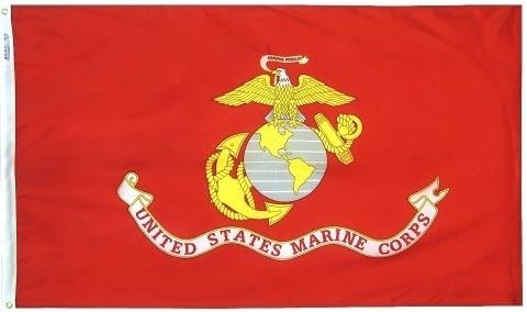 5x8' US Marine Corps Nylon Flag - All Weather, Durable, Outdoor Nylon Flag - All Star Flags