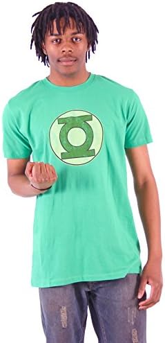 Green Lantern Faded Logo Bright Green T-Shirt Tee
