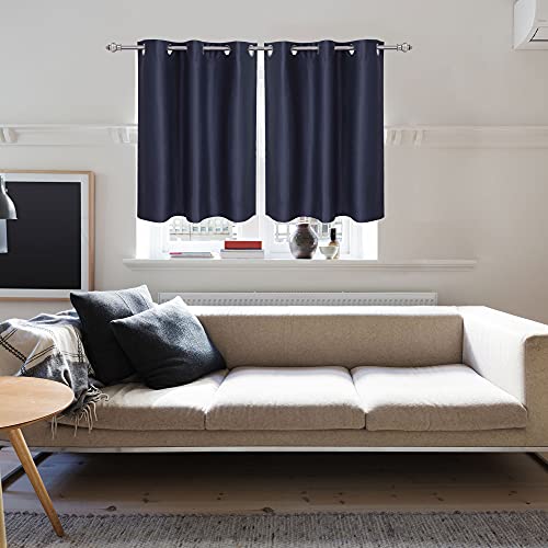 PiccoCasa Blackout Curtains 2 Panels Grommet - Image 2