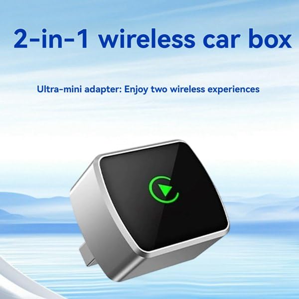Adaptador CarPlay inalámbrico HWIREUIGT con Bluetooth estable para Android Auto sin cables 6