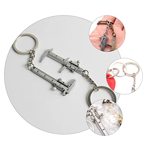 Vernier Caliper herramienta medidora portátil 2 piezas miniatura 6