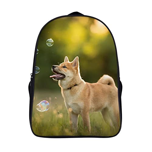 Sac à dos d'école pour enfants chien mignon 40x28x16cm