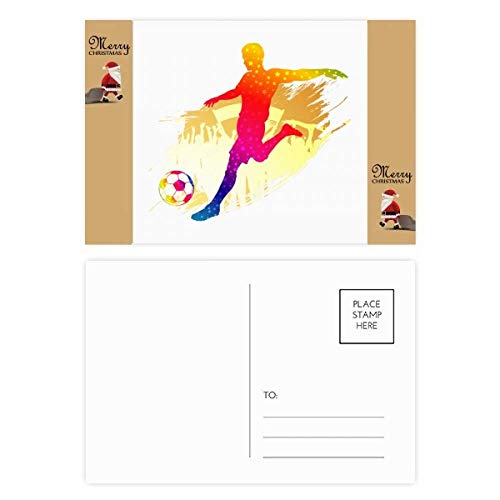 Cartes postales de remerciement football après un grand tournoi