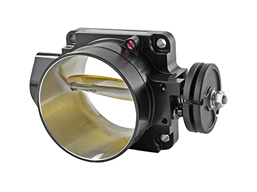 Image of Skunk2 Racing 309-05-0905 Pro-Series Black Anodized 90mm Billet Throttle Body