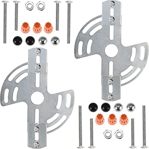 Canomo 2 Sets Adjustable Lighting Cross Bar Multifunctional Light Fixture Crossbar Plate for Mount Wall Light, Close to Ceiling Light, Chandelier Cover