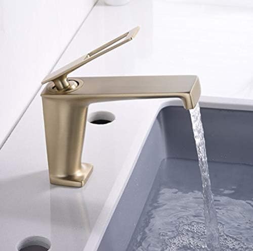 Robinet de lavabo chaud et froid noir court contre éclaboussures