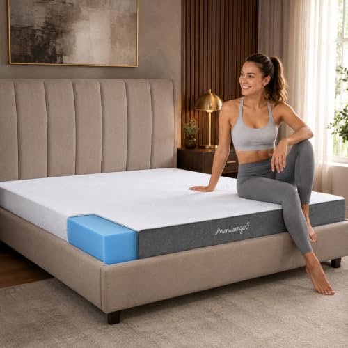 Arensberger Kindermatratze Jugendmatratze, 90x200cm 13cm hoch, Alter 5 bis 16 Jahre, Bezug | punktelastischer Gelschaum | waschbarer & Abnehmbarer Premium Bezug Allergiker freundlich