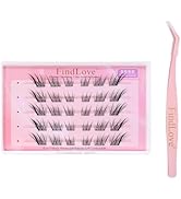Sudaji Self Adhesive Eyelashes Lash Kits Extensions Kit Reusable Lash Clusters DIY Lash Extension...