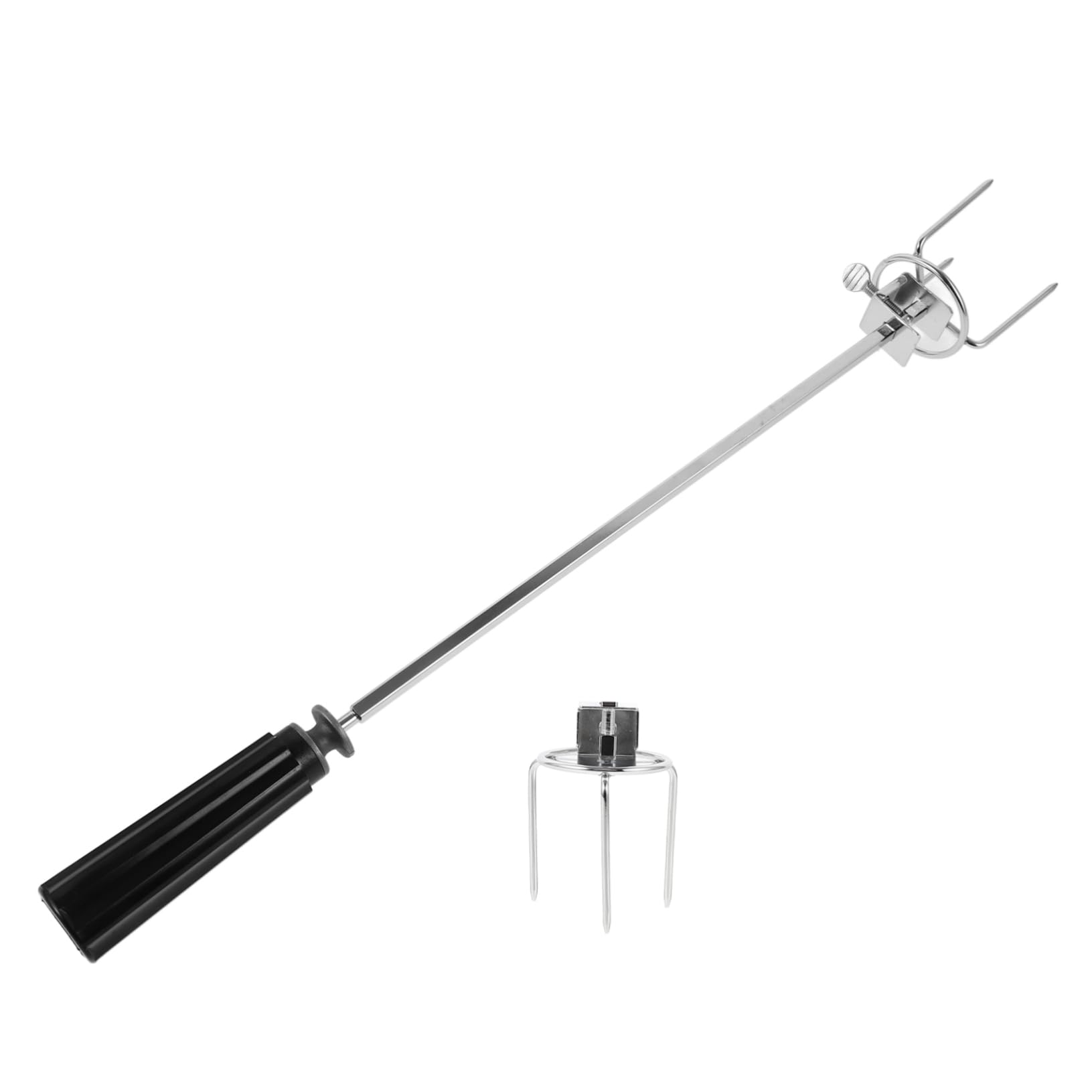 BESPORTBLE 3sets Forche Per Arrosto Inossidabile Utensili Per Grigliare Pollo e Carne Accessori Per Forno e Friggitrice Ad Aria Facili Da Usare e Riporre Design Compatto e Resistente Cucina