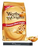 Werthers Original Hard Caramel Candy 39.75oz Bulk Bag Individually Wrapped w/CC Sweets & Snacks Bag Clip
