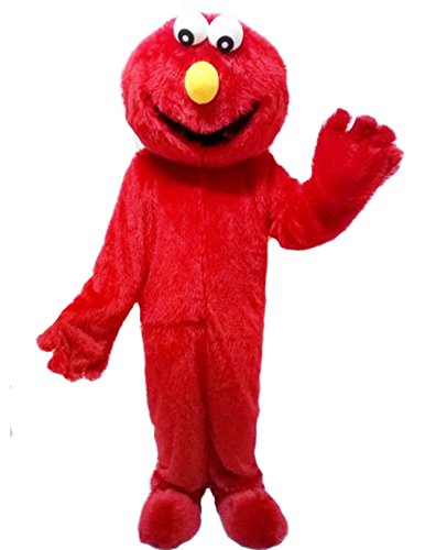ZYZ Elmo Red Monster Mascot Costume Cartoon Costume (L- 5'11" to 6'3" (181cm - 190cm))