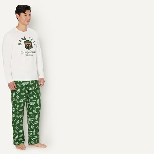 Image of Amazon Essentials Disney | Marvel | Star Wars Men's Flannel Pajama Sleep Sets