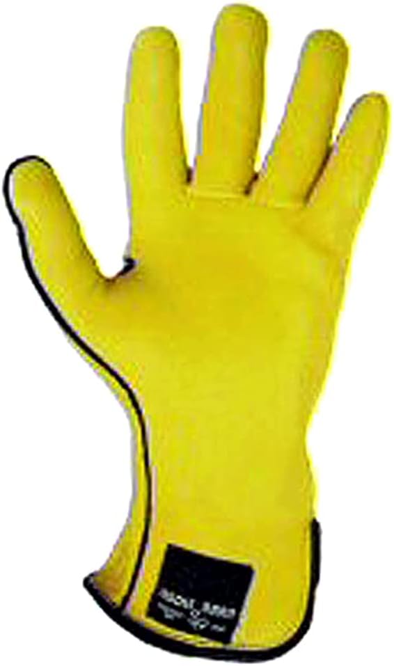 SADDLE BARN 7.5 Size Left Hand Deer Skin Super Pro Rodeo Riding Gold Gloves