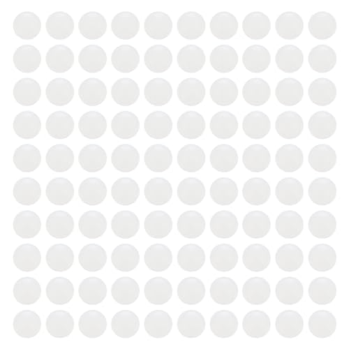 uxcell 100pcs PP Plastic Bearing Balls 1/8" 3.175mm Solid Plastic Balls, G1 Precision Mini Balls