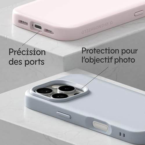 Coque antichoc iPhone 16 Plus avec découpe bouton contrôle caméra